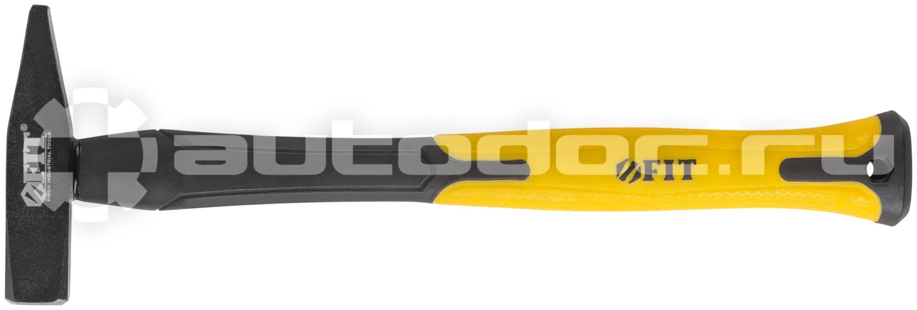 FIT TOOL Молоток кованый, фиберглассовая усиленная ручка, Профи  300 гр.