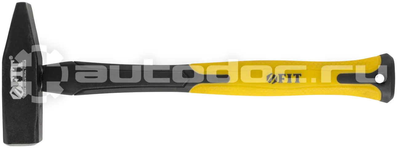FIT TOOL Молоток кованый, фиберглассовая усиленная ручка, Профи  600 гр.