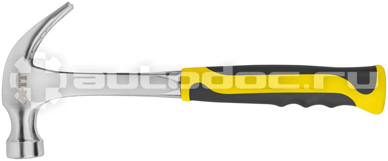 FIT TOOL Молоток-гвоздодер, цельнометаллический Профи 30 мм, 570 гр.