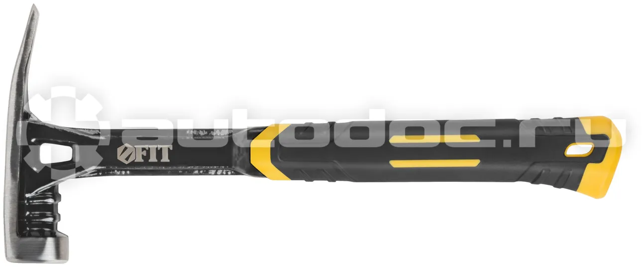 FIT TOOL Молоток-гвоздодер, цельнометаллический Профи, 450 гр.