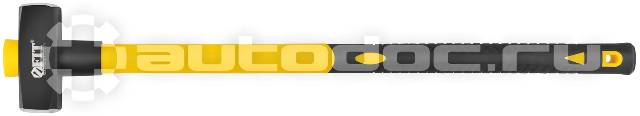 FIT TOOL Кувалда кованая, фиберглассовая обратная усиленная ручка 900 мм, 4 кг