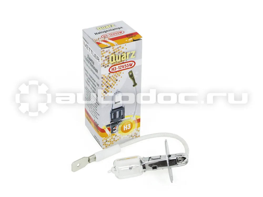 VETTLER Лампа галогеновая H3 12 V 55 W
