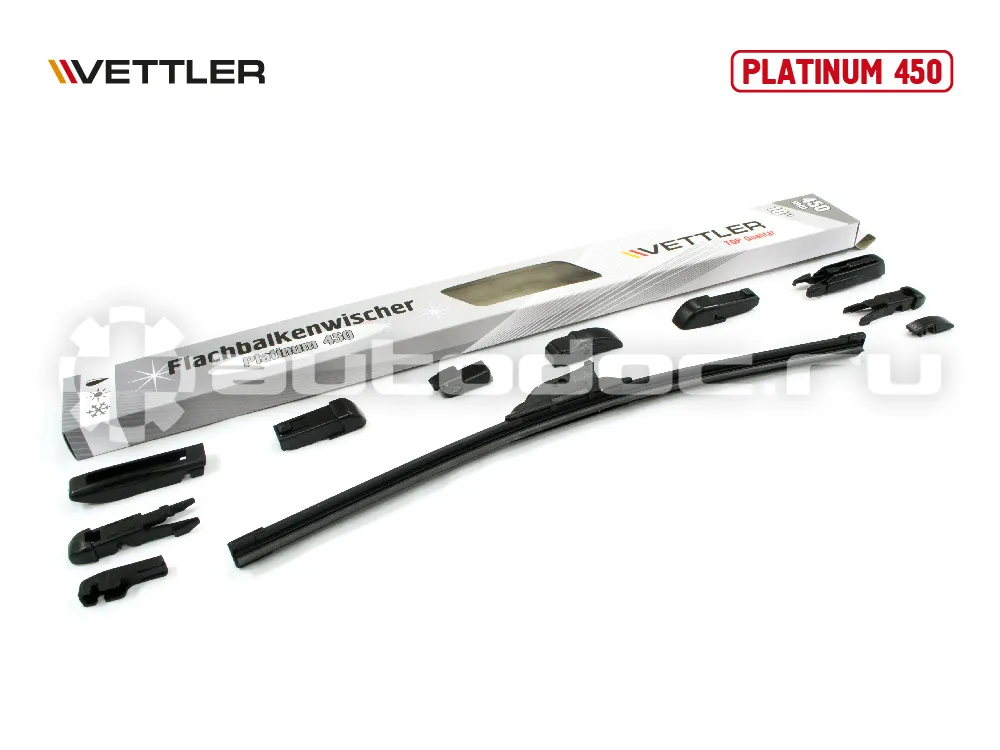 VETTLER Щетка стеклоочистителя бескаркасная PLATINUM