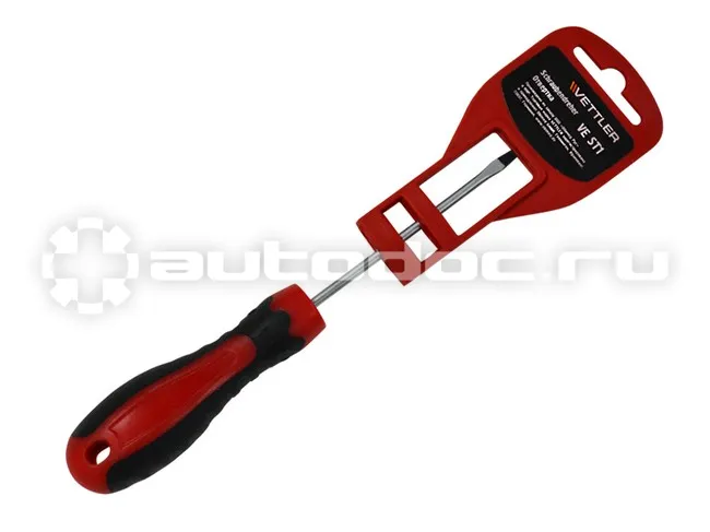 VETTLER Отвертка шлицевая SL3.0*75