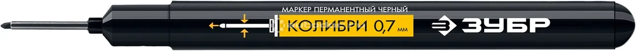 ЗУБР Маркер перманентный КОЛИБРИ