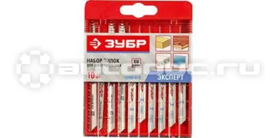 ЗУБР 15580-H10 Пилки для лобзика