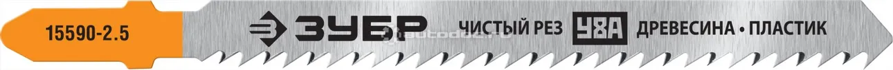 ЗУБР Полотна Профессионал, T101B, для эл | лобзика, Cr-V