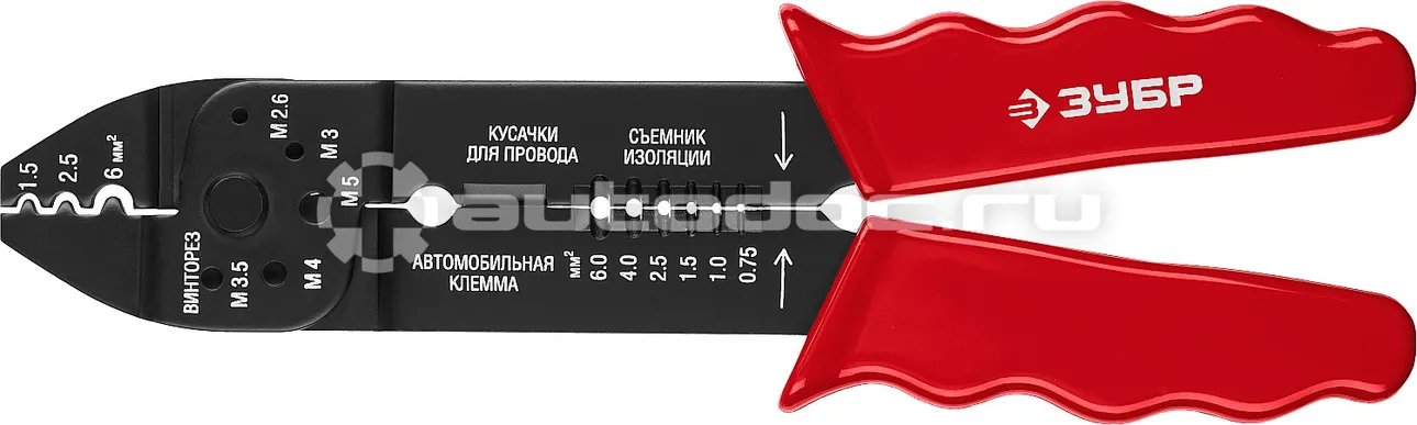 ЗУБР Стриппер многофункциональный ММ-20, 0.75 - 6 мм2, Профессионал