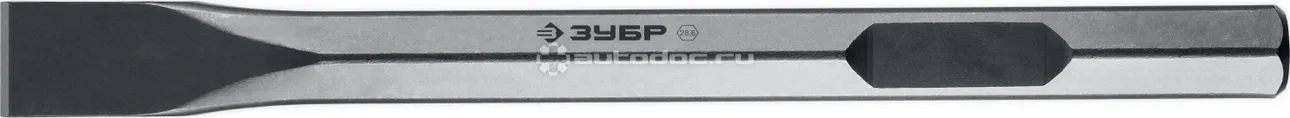 ЗУБР HEX 28,6 (Макита тип) Зубило плоское 35 х 400 мм
