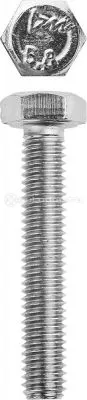 ЗУБР Болты ГОСТ 7798-70, M6 x 35 мм, 5 кг, кл. пр. 5.8, оцинкованный