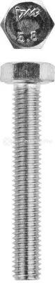 ЗУБР Болты ГОСТ 7798-70, M8 x 50 мм, 5 кг, кл. пр. 5.8, оцинкованный
