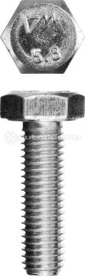 ЗУБР Болты ГОСТ 7798-70, M10 x 35 мм, 5 кг, кл. пр. 5.8, оцинкованный