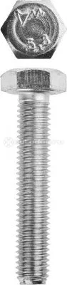 ЗУБР Болты ГОСТ 7798-70, M10 x 55 мм, 5 кг, кл. пр. 5.8, оцинкованный