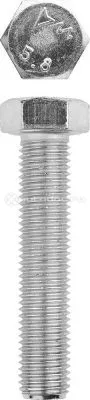 ЗУБР Болты ГОСТ 7798-70, M16 x 80 мм, 5 кг, кл. пр. 5.8, оцинкованный