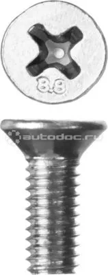 ЗУБР Винт DIN 965, M3 x 8 мм, 5 кг