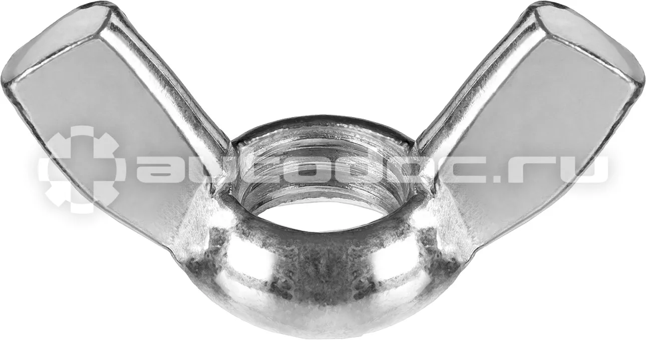 ЗУБР Гайка DIN 315 барашковая, M5, 6 шт