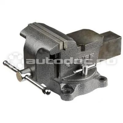ЗУБР 3258-200 Тиски слесарные поворотные