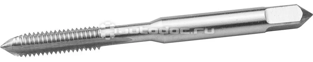 ЗУБР М6x1.0мм, Метчик, сталь 9ХС, ручной
