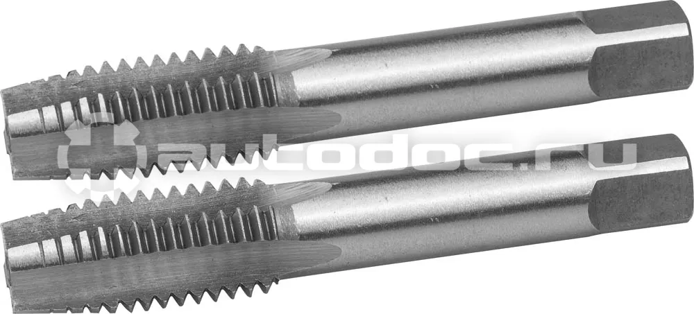 ЗУБР М14x1.5мм, Комплект метчиков, сталь 9ХС, ручные