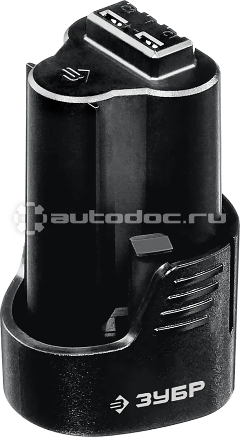 ЗУБР Аккумуляторная батарея Li-Ion, 12 В, 2 Ач, тип T7