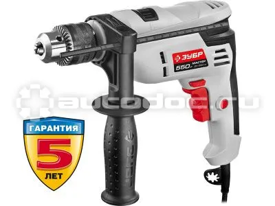 Зубр ДУ-550 ЭР Дрель