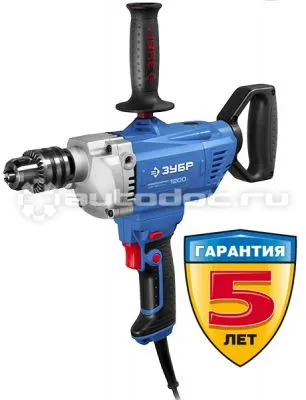 Зубр ЗДМ-1200 РММ2 Миксер строительный