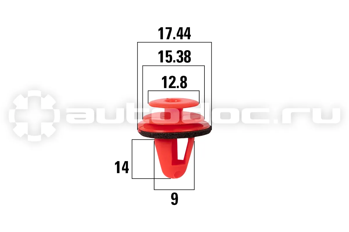KRAFT Клипса автомобильная Toyota Caldina