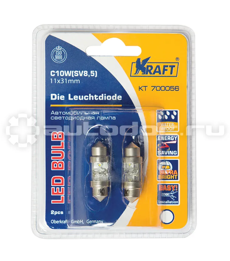 KRAFT Лампы светодиодные C10W