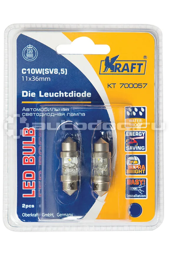 KRAFT Лампы светодиодные C10W