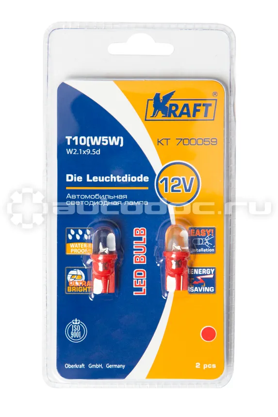 KRAFT Лампы светодиодные T10 | W5W