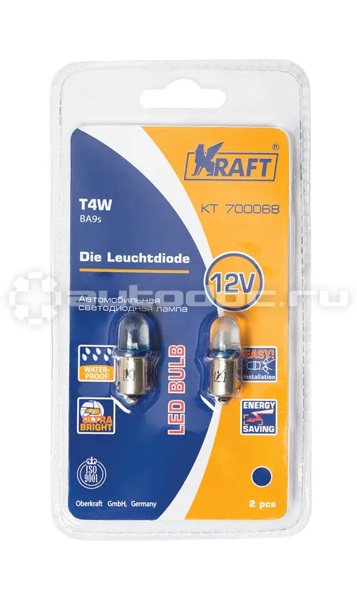 KRAFT Лампы светодиодные T4W
