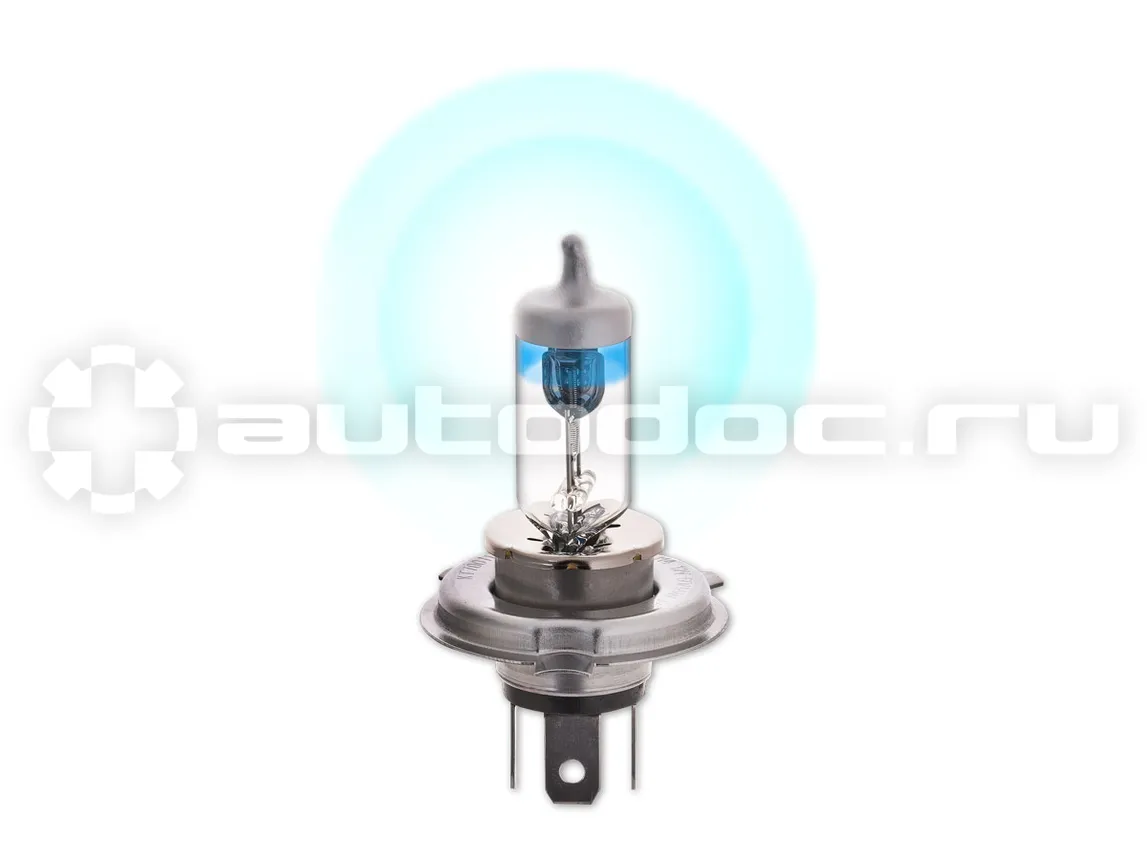 KRAFT Лампы галогенные H4 12v 60 | 55w (P43t) Kraft Pro +55% more light (2шт.)