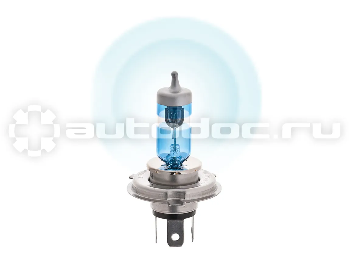 KRAFT Лампы галогенные H4 12v 60 | 55w (P43t) Kraft Pro +80% more light (2шт.)