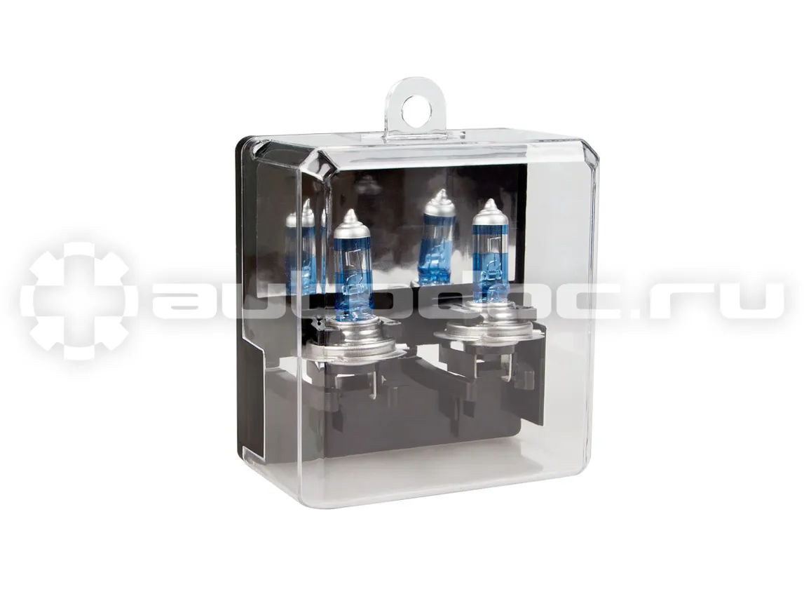KRAFT Лампы галогенные H7 12v 55w (PX26d) Kraft Pro +80% more light (2шт.)