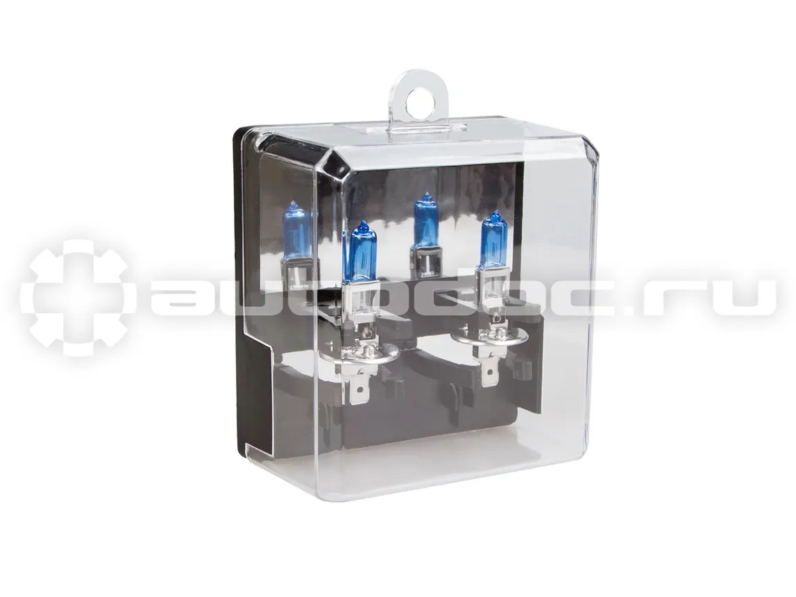 KRAFT Лампы галогенные H1 12v 55w (P14,5s) Kraft Pro Xenon (2шт.)
