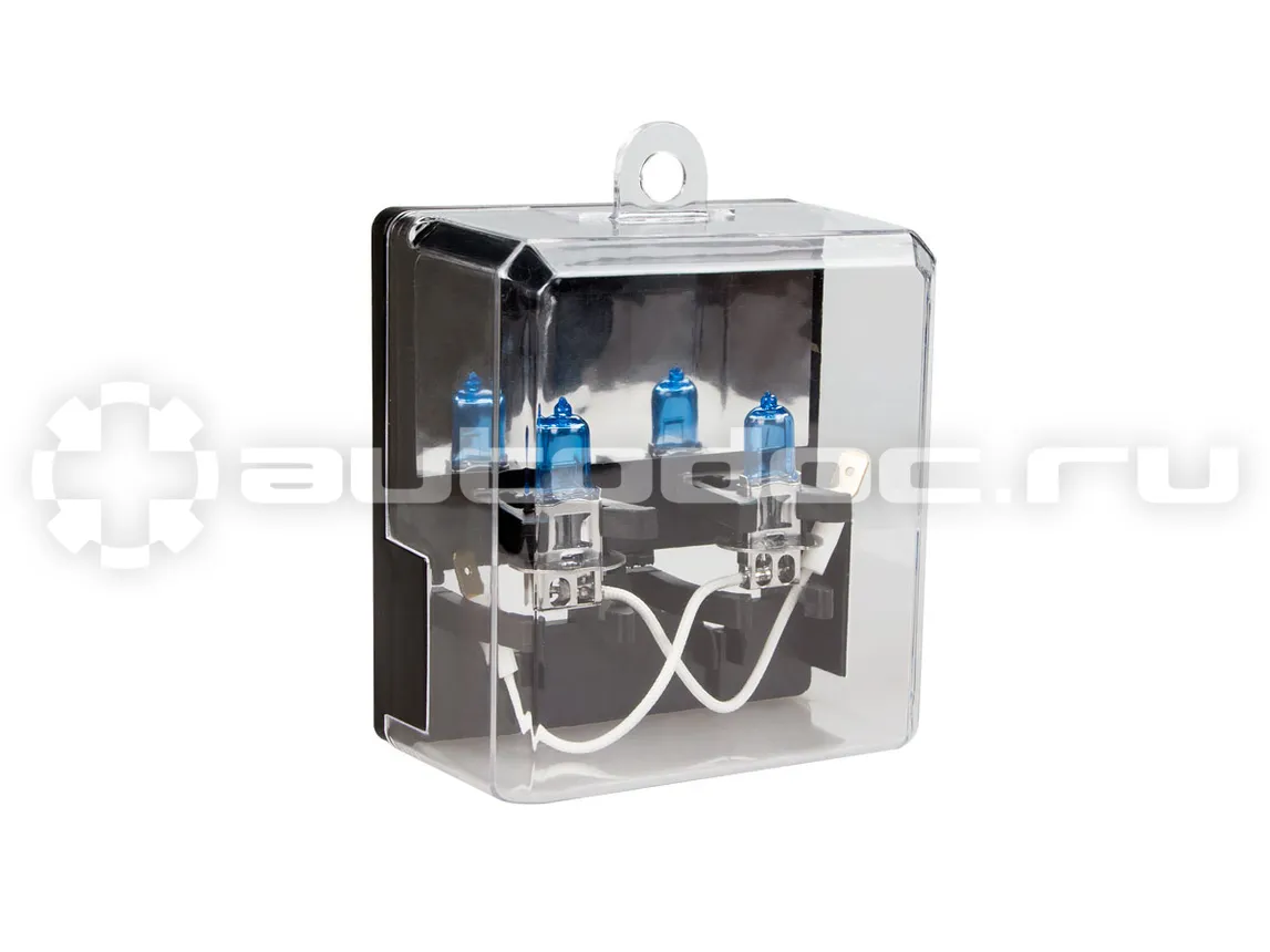 KRAFT Лампы галогенные H3 12v 55w (PK22s) Kraft Pro Xenon (2шт.)