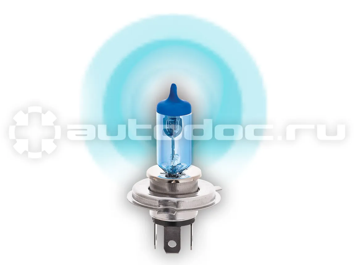 KRAFT Лампы галогенные H4 12v 60 | 55w (P43t) Kraft Pro Xenon (2шт.)