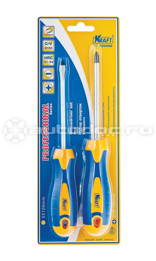 KRAFT 700400 Набор отверток