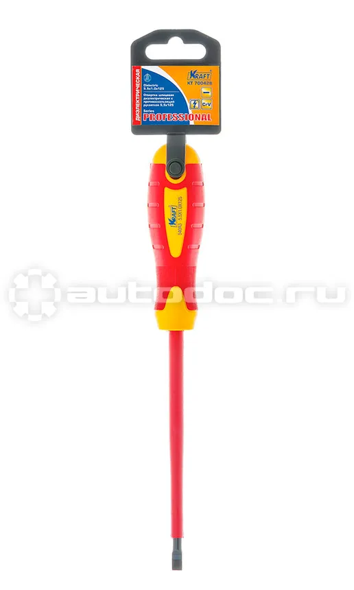 KRAFT 700428 Отвертка крестовая диэлектрическая