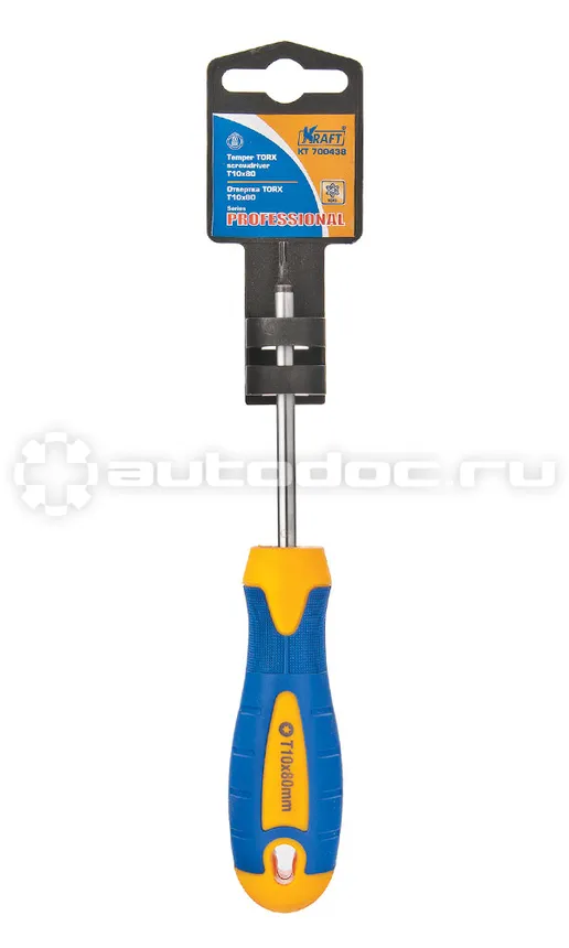 KRAFT Отвертка TORX T10x80
