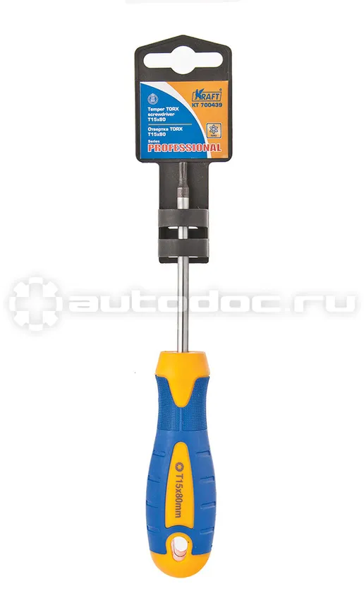 KRAFT Отвертка TORX T15x80