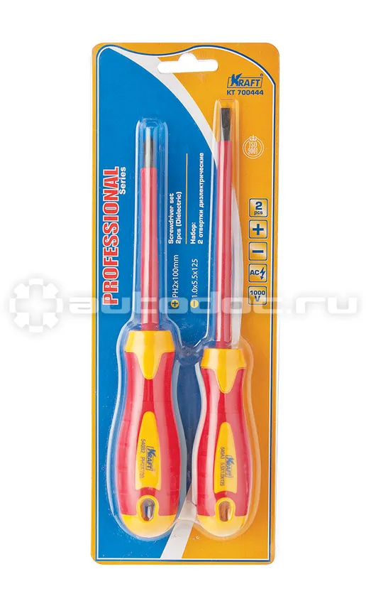 KRAFT KT700444 Набор отверток диэлектрических