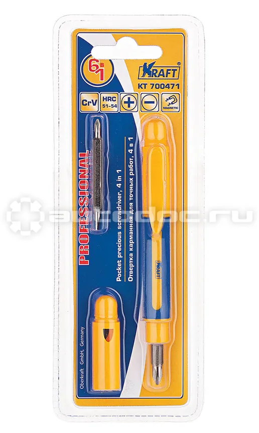 KRAFT 700471 Отвертка карманная