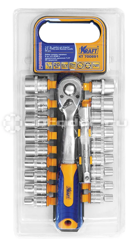 KRAFT KT-700691 Набор инструмента
