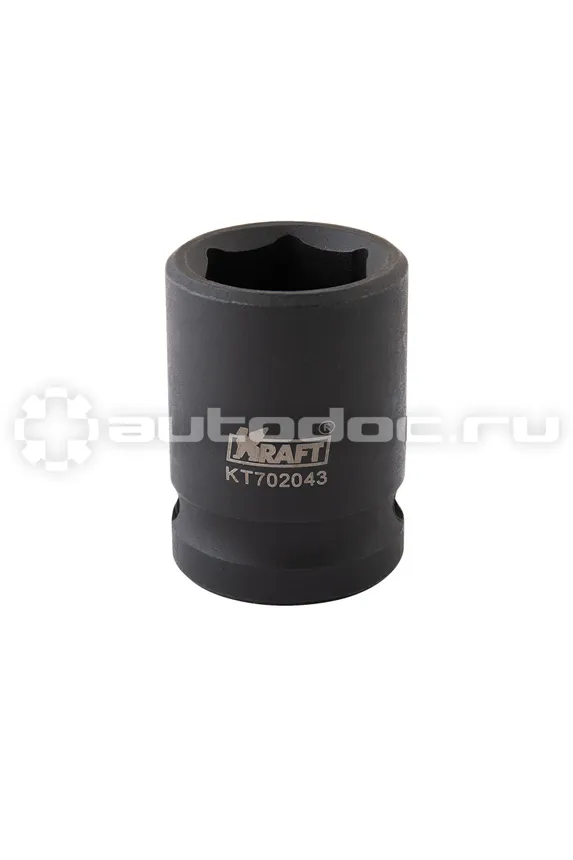 KRAFT Головка ударная 6-гранная 18 мм, 1 | 2"DR