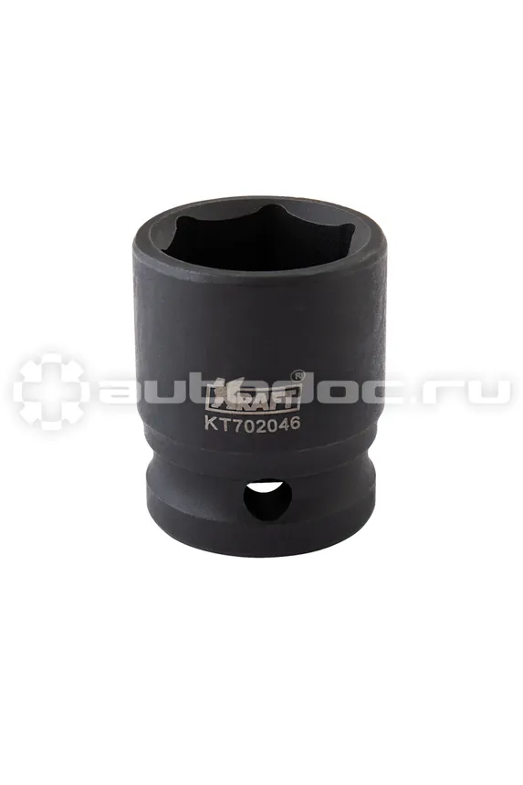 KRAFT Головка ударная 6-гранная 22 мм, 1 | 2"DR