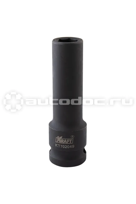 KRAFT Головка ударная 6-гранная удлиненная 11 мм, 1 | 2"DR