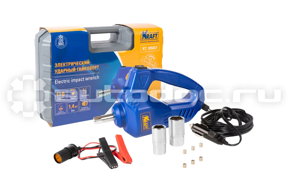 KRAFT Электрический ударный гайковерт 1 | 2" 350 Н. м.