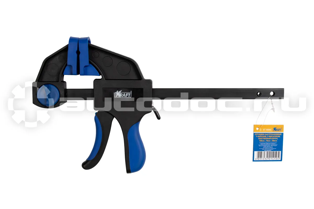 KRAFT Струбцина F-образная, 150 х 70 х 360 мм