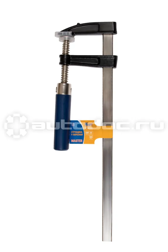 KRAFT Струбцина F-образная, 250 х 50 х 300 мм, деревянная рукоятка, серия Master